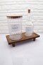Multi-Purpose Rectangular Wooden Leg Riser Stand Presentation Organizer - 5