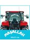 Tractor Rear "Maşallah" Inscription 60x20 Case Tümosan Massey Erkunt