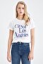 Regular Fit Crew Neck Printed Short Sleeve 100% Cotton T-Shirt W9822az22sm - 3