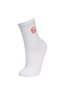 Cotton Unisex Crab Sign Icon Socket Socks - C8401axns