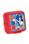 صندوق غداء للأطفال من Wiggle Sonic The Hedgehog 4 - حاوية تخزين الطعام مع ملعقة وشوكة