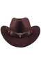 Unisex Cowboy Fedora Hat Cowboy Hat Cowboy Hat - 5