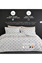 Ash Pique Set (Bed Cover) Double Cotton 3 Pieces Soft Daily White - Colorful - 3