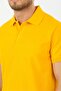 Men's Polo Collar Regular Fit 100% Cotton Pique Fabric Polo Collar T-Shirt - 4