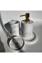 Marble Patterned Bathroom Set