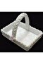 Knitted Basket Organizer with Handle Gift Bundle Dowry Holder - 4