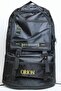Black Quality Bellows Mountaineer Camping and Hunting Backpack