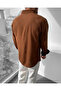Men's Oversize Long Cotton Shirt - 3