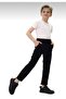 Unisex Ribbed Lycra School Sweatpants - 3