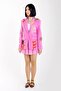 Pink Embroidery Detailed Design Jacket
