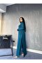 WOMEN'S COMFORTABLE TURTLENESE COLLAR SUIT WITH TROUSERS - 2