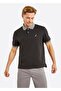 Men's Polo Neck Black T-Shirt - N1M01677