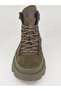 Brunellpo 3pr Khaki Suede Leather Comfort Casual Style Men's Boots - 3