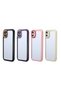 Galaxy A05 Case with Camera Protection Color Edge and Frame Design Zore Vitamin Cover-Deep Purple - 2