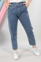 Girl's Loose Cut Slim Leg Elastic Waist Casual Casual Jeans