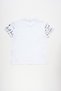 Boy's Printed Comfort Fit White T-Shirt - 4