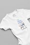 Organic %100 Cotton "My First Love, My Dad" Printed Snap-Fastened Baby Bodysuit Bodysuit 5646