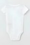 Organic 100% Cotton Skewer Be Quiet We Watch Match With My Father Baby Bodysuit White Bodysuit with Snap Fasteners 5843 - 5