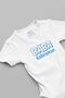 Organic %100 Cotton Hero Dad Printed Snap-Fastened Baby Bodysuit Bodysuit 5703