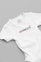 Organic 100% Cotton Princess Princess Printed Baby Bodysuit White Bodysuit with Snap Fasteners 5821