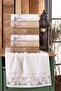 Retro 50x90 cm 6-Piece Antibacterial Hand and Face Towel| Cotton