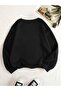 Large Size Women's Sweatshirt - Crew Neck - 2