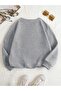 Large Size Women's Sweatshirt - Crew Neck - 2