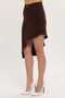 Kn Tasseled Linen Asymmetrical Women's Skirt - 6