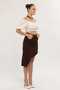 Kn Tasseled Linen Asymmetrical Women's Skirt - 4
