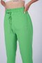Women's Linen Textured Shirt and Pants Set Green T50371 - 7