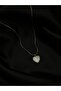 Steel Pearlescent Heart Tarnish-Free Gift Necklace - 2