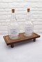 Multi-Purpose Rectangular Wooden Leg Riser Stand Presentation Organizer - 4