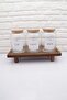 Multi-Purpose Rectangular Wooden Leg Riser Stand Presentation Organizer - 7