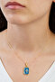 Pearl Look Pole Model Gold Necklace - 3