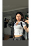 Y2K Zipper Detail Crop Body
