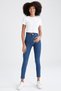Super Skinny Fit High Waist Jean Trousers - 2