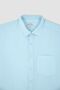 Regular Fit Polo Neck Short Sleeve Cotton Shirt - 7