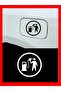 Tank Fuel Cap Auto Sticker - Car Sticker - Auto Sticker - 13cmx13cm - 2