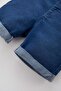 Baby Boy Jeans Shorts with Straps 2-Piece Set Z2717A223Sm - 3