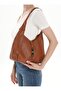 Faux Leather Buckle Leather Model Women's Shoulder Bag Tony Tnc1001 - 3