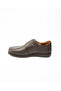 107334 Brown Leather Men's Casual Shoes - 3