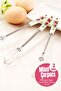 Porcelain Small Whisk 3 Pcs - 2