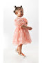 Balloon Sleeve Lace Girl's Dress - 2