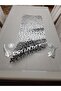 1 Table Runner/ 125x45cm / Silver Faux Leather/ 1.6-1.9 mm Thickness / 2 Leaf, 2 Flower Motifs Included as a Gift / - 4