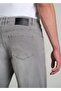 Men's Light Gray Lycra Regular Fit Jeans Jeans - 5