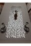 1 Table Runner/ 125x45cm / Silver Faux Leather/ 1.6-1.9 mm Thickness / 2 Leaf, 2 Flower Motifs Included as a Gift /