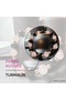 Pink Quartz and Black Tourmaline Natural Stone - Women's Bracelet, Love Love and Protection
