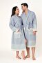 Couple |   2-Piece Premium Bathrobe Set |   100% Cotton |   Beach, Summer, Thin, Peshtemal |   Women'S/Men'S/Unisex - 2