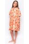 Beach Towel Kids Poncho with Hood (Octopus Print) - 3
