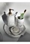 Marble Patterned Bathroom Set - 4